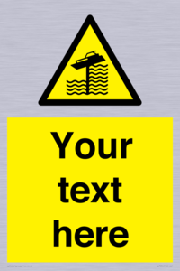 Custom warning grounding on weir